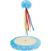 Pets First Cat Toy Punching Ball on a Spring with Durable Scratching Board