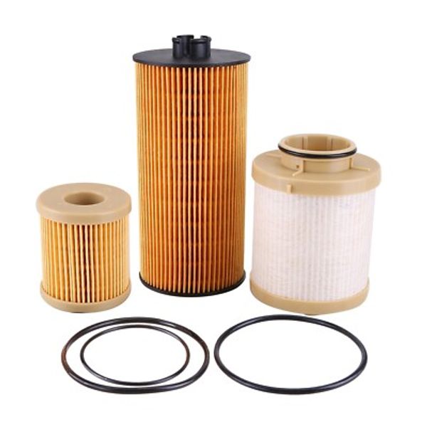 10 Set Fuel Filter FL2016 Oil Filter For Ford F250 Super Duty 03-07 10XFD4616