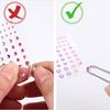 Face Rhinestones, Temporary Tattoos, Gemstones, Self-Adhesive (4 Pieces, C)