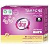 Gentle Day® Regular Tampons 100% Organic Cotton 1 Pack of 18 Tampons