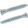 50 PCS Internal Hex Self Tapping Countersunk Connecting Screws for Furniture (Silver)
