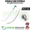 Intubation Stylet Sterile Rigid Stylets Single Use Anesthesia Instruments 10 Pcs
