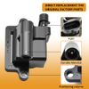 For Chevy GMC 4.8L 5.3L 6.0L 8.1L Square Ignition Coil & Spark Plug Wire Pack 8