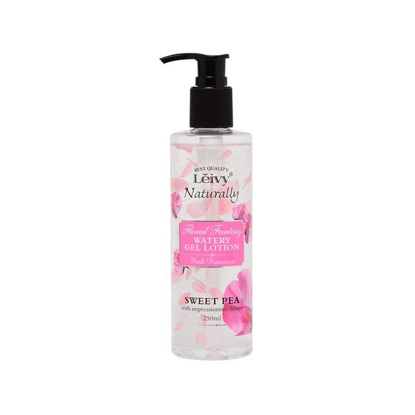 Leivy Fantasy Gel Lotion Sweet Pea Body Cream, Width 2.0 x Depth 2.0 x Height 7.5 inches (50 x 50 x 190 mm)