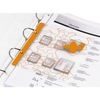 Hama Memory Card Sleeve, Orange
