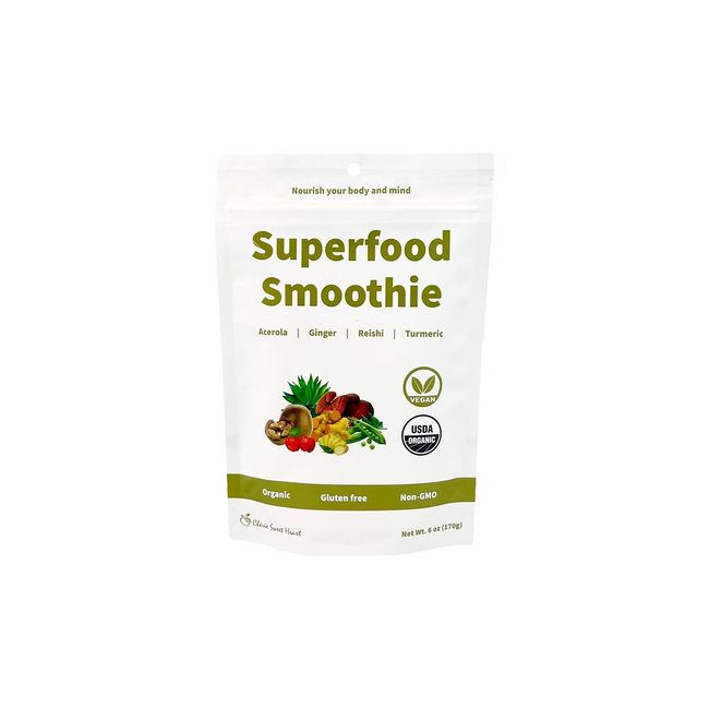 Cherie Sweet Heart Superfood Smoothie Mix 6 oz Bag Organic Vegan Protein