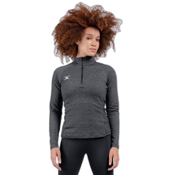 Gilbert SYNERGIE PRO WARM UP NETBALL TOP - BLACK (6)