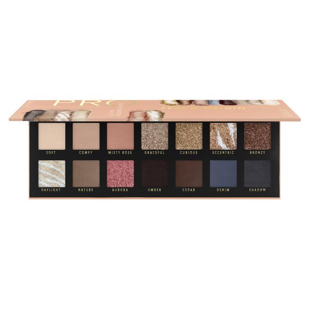 Catrice Pro Slim Eyeshadow Palette 10.6g, NEON EARTH, 1EA