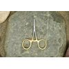 Klemme, 10,2 cm, Gold, gerade