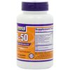 NOW B-50 Capsules, 100 Capsules (Pack of 2)