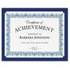 Geographics Recycled Certificate Holder - Navy - 30% Recycled - 10 / Pack