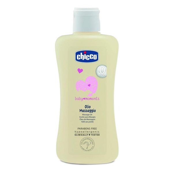 Chicco Baby Moments Massage Oil 200 ml 0M+