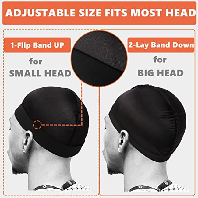 High Quality Head Wrap Silky Hair 360 Waves Du Rag Bonnet Durag for Men  Scarf