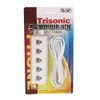 Trisonic 5 Outlet Modular Jack-TS-107 Off White