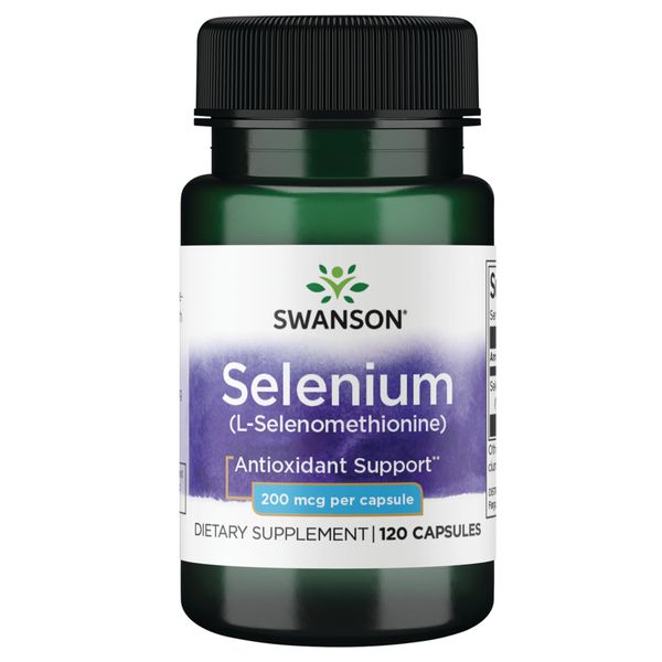 Swanson Selenium 200 Mcg 120 Capsules
