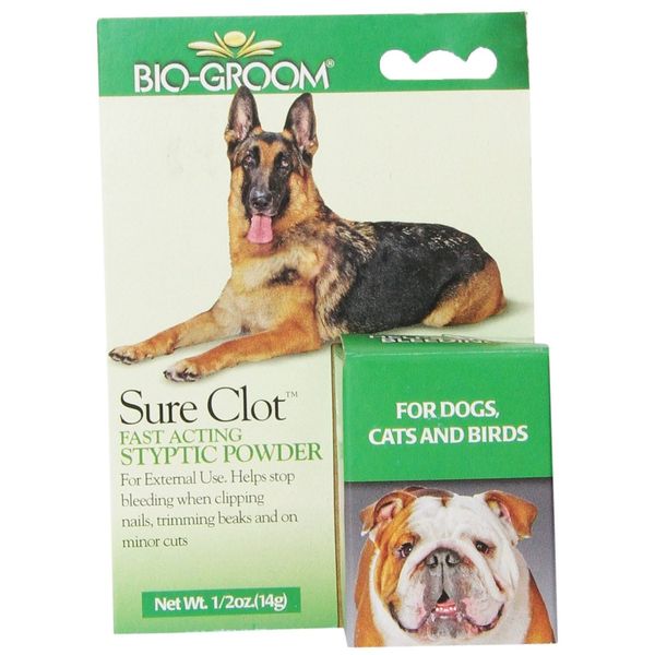 BIO-DERM LABORATORIES, INC. Sure Clot Styptic Powder - 0.5 OZ