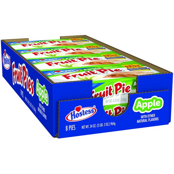 Hostess Fruit Pie, Apple, 4.25 Ounce (Pack of 8)