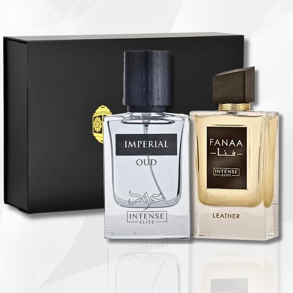 Fanaa Leather EDP - 100Ml & Imperial Oud EDP 50Ml MAGNETIC SET by INTENSE ELITE