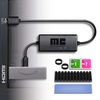 Mission cables MC45HS TV Connection Cable + Heatsink Black