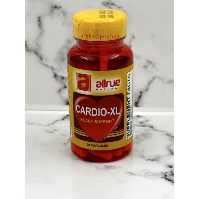 Cardio Xl Heart Health Support Supplement Guggulu Hawthron Control Blood Oxygen