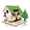 HOLASMART Microbit Smart Home Kit for Microbit V1 and V2,STEM Education Kit with Online Tutorial(Without Micro:bit and AAA Battery),Green