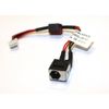 Power4Laptops Replacement Laptop DC Jack Socket With Cable Compatible With Dell Mini 1010
