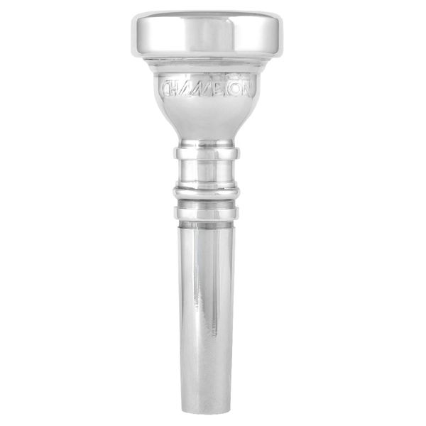 Champion Music Replacement Medium Cup Silver Plated Brass Cornet Mouthpiece - 7C