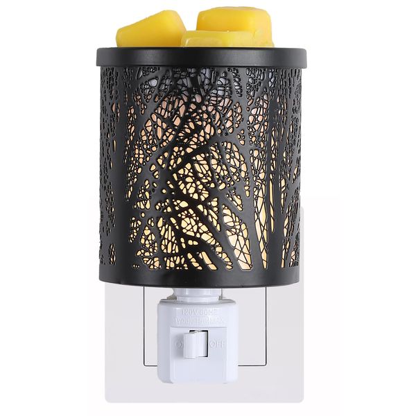 MeplLivs Warmers Pluggable Fragrance Warmer Exquisite Forest Iron Wall Sconce- Decorative Plug-in for Warming