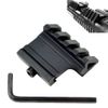 Amadam Mounting Rail Fits 20mm Rails - Side Mount Base for Diagonal Mounting