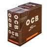 OCB VIRGIN King Size Slim UNBLEACHED Rolling paper - 1 box (total 1600 papers)