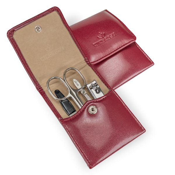 Windrose Merino Manicure Set 7,5 cm Rot