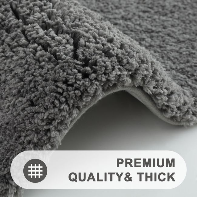OLANLY Memory Foam Bath Mat Rug, Ultra Soft Non Slip and Absorbent