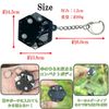 Lunali Multi-functional Tool Key Holder Multi Tool Strap Mini Tool Lightweight Portable Screwdriver Knife Cutter