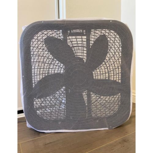 ARAWARA Square Fan Mesh Covers (Not including the fan), White Reusable Washable Protector for Kids and FIngers, Industrial Fan Cover, Safety Covers, 20 inch Cover, 1 PC
