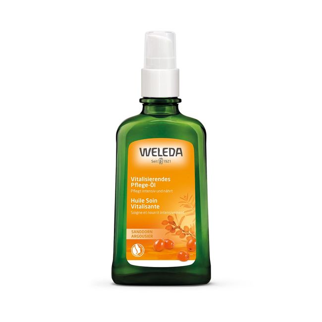 Weleda Hippo Fan Fruity Oil, 3.4 fl oz (100 ml), Full Body Treatment Oil, Fresh & Fruity Scent, Naturally Derived Ingredients, Organic