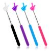 DIVINA VITAE 4PCS Telescopic Teachers Finger Pointer, Presentation Finger Pointer Stick Telescopic Pointer for Classroom Extendable Hand Pointer for Teachers