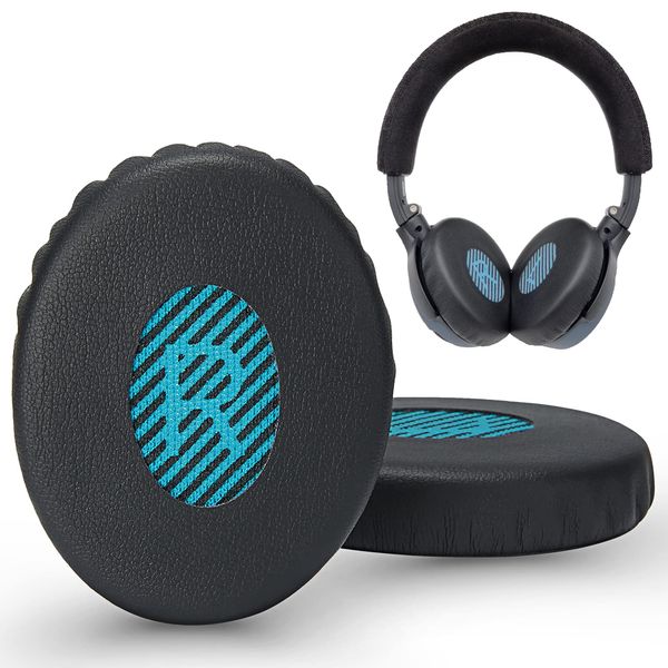 Premium Replacement SoundLink On-Ear Pads Cushions Compatible with Bose SoundLink On-Ear wireless headphones, Bose On-Ear 2 (OE2) and Bose SoundTrue On-Ear Headphones. Great Comfort + Durability