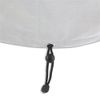 Afuera Living Large Rectangle Fire Table Fabric Protective Cover in Gray