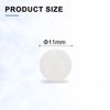 sourcing map 100pcs PP Plastic Bearing Balls 11mm Solid Plastic Balls, Precision Bearing Ball, White