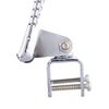 United Pacific Chrome Curb Feelers, Universal Fit, Helps to Prevent Curb Damage to Your Wheels, Curb Whiskers, Old School Style - ONE Set (Pack of 2)