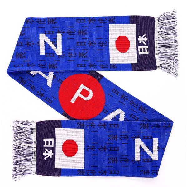 Japan Nippon Soccer Knit Scarf