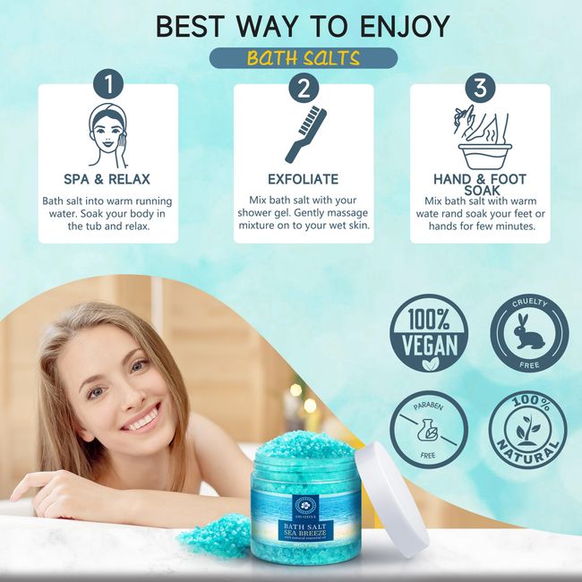 Birthday Gifts for Women Friendship, Ocean Relaxing Spa Gifts