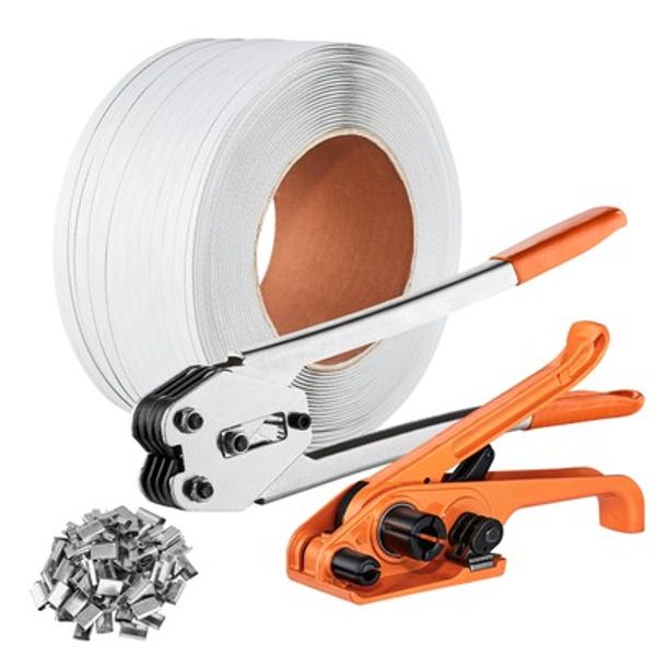Banding Strapping Kit PP Packaging Tool Strapping Tensioner 3280 ft