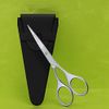 Suvorna 4.5" Beard scissors for men, Moustache scissors for men, hairdressing scissors, beard trimming scissors, grooming scissors, barber scissors, facial and nose hair scissors, hair cutting scissor