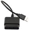 whiteeeen PC USB to Wired Controller Adapter Converter Cable for PS2 PS3 10inch Length (2pcs)