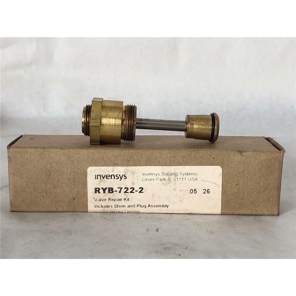 Invensys RYB-722-2 Valve Repair Kit Includes Stem Plug and Assembly RYB7222