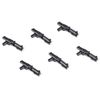 MOOXI-MOC Space Wars DC-15 Clone Trooper Blaster Weapons Pack Accessories,Designed for Minifigs Hands(50pcs)