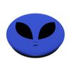 Black Blue Alien PopSockets Standard PopGrip