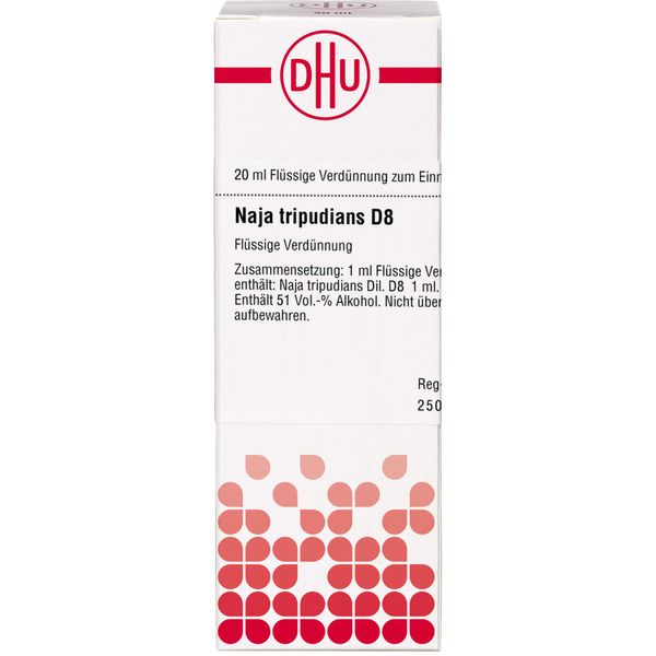 Naja tripudians D8 DHU Dilution, 20 ml Lösung