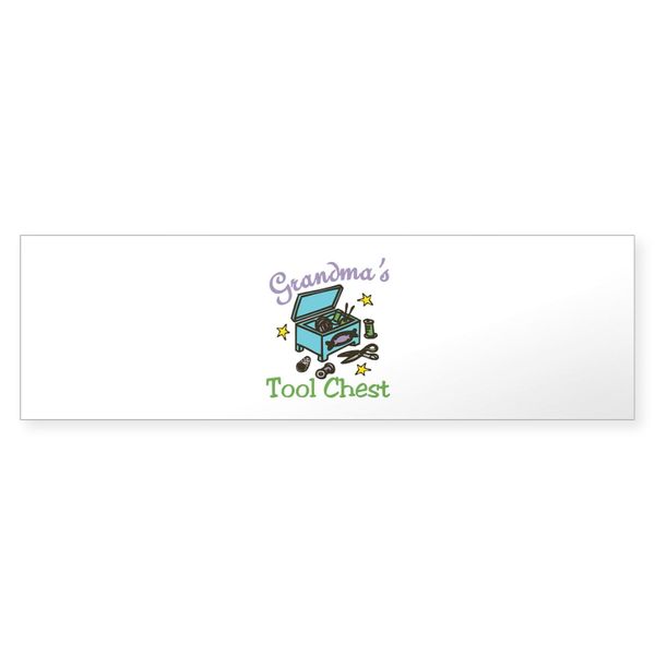 CafePress Tool Chest Bumper Sticker Sticker (Bumper 50 pk)